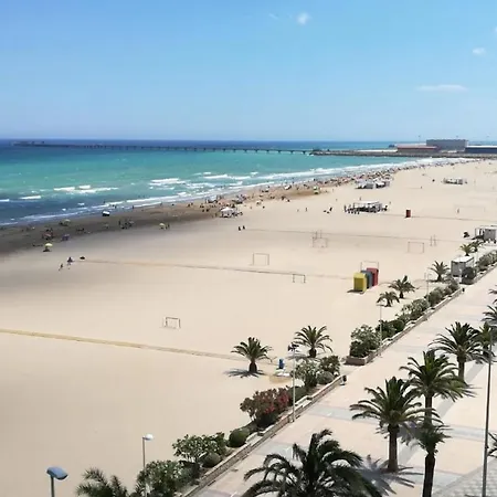 Apartment Bonita Planta Baja Con Patio En 1ª Linea De Playa